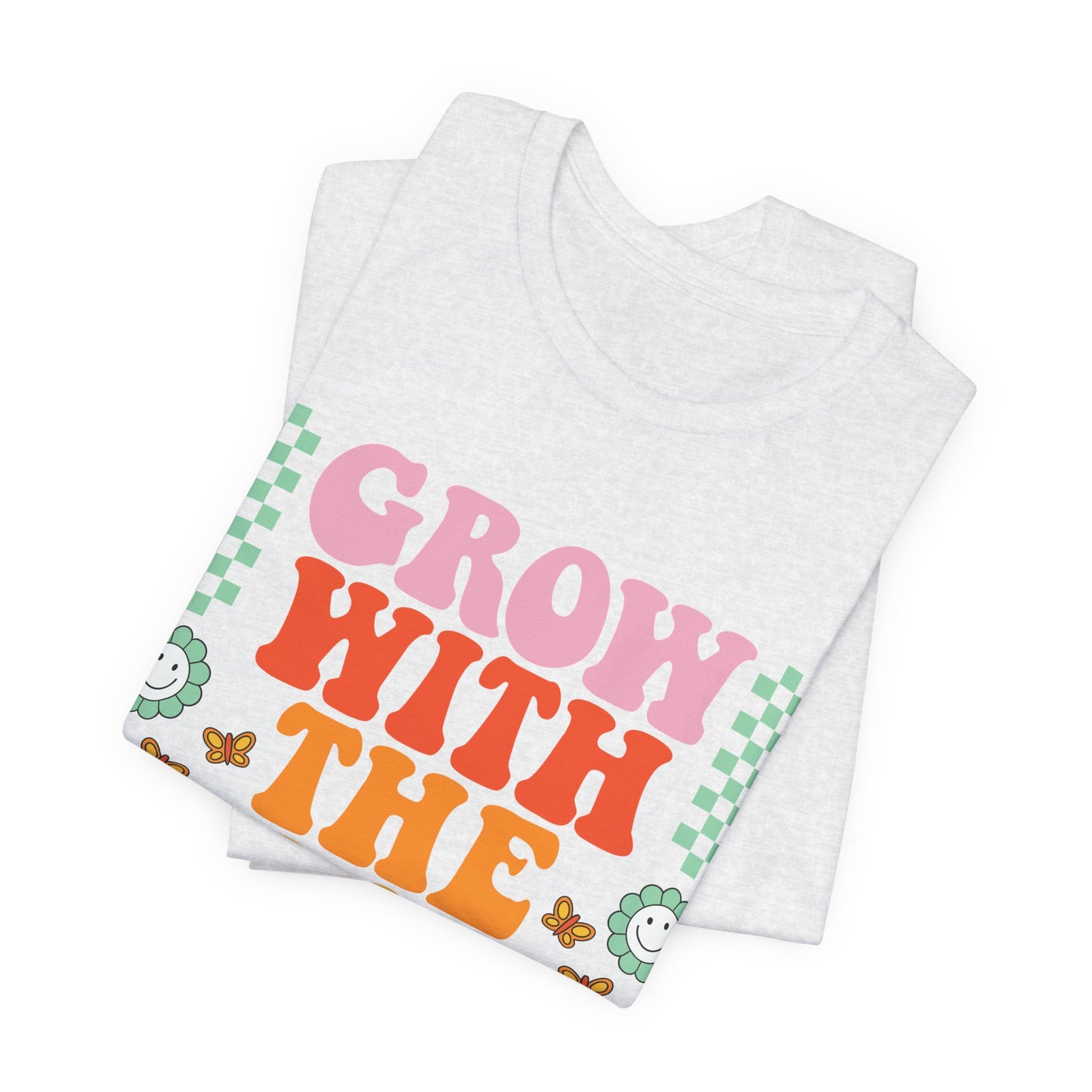 Grow With The Flow Retro Floral T-Shirt