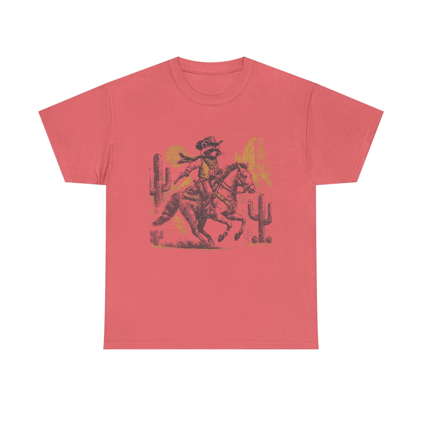 Cowboy on Horseback T-Shirt - Vintage Western Rodeo Desert Graphic Tee