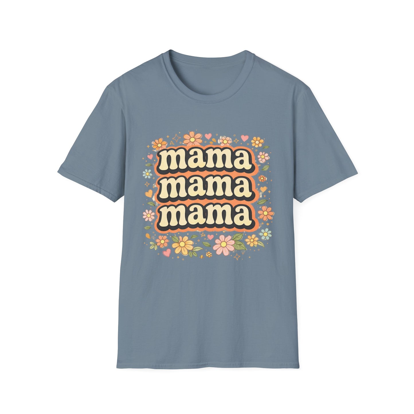 Mama Floral T‑Shirt — Retro Flower Mother's Day Tee