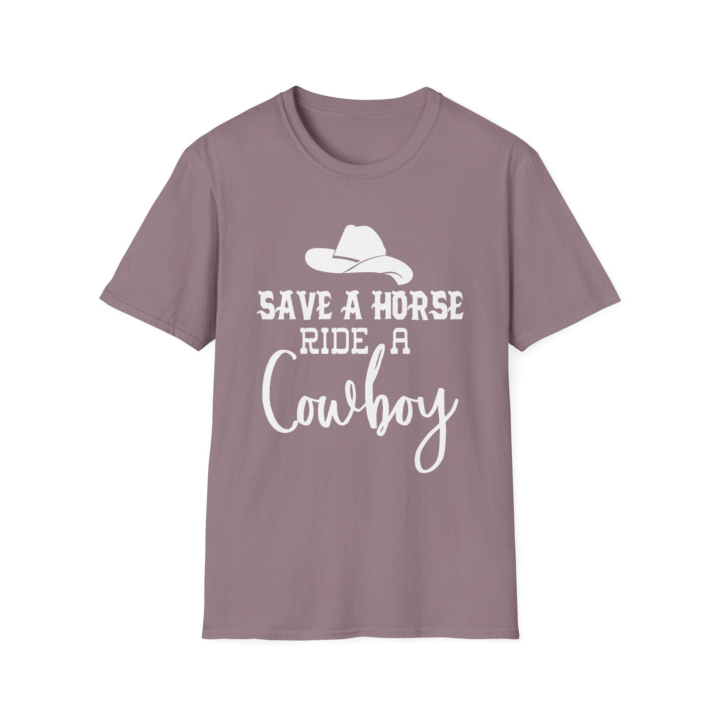 Save a Horse Ride a Cowboy T-Shirt – Western Cowboy Hat Graphic Tee