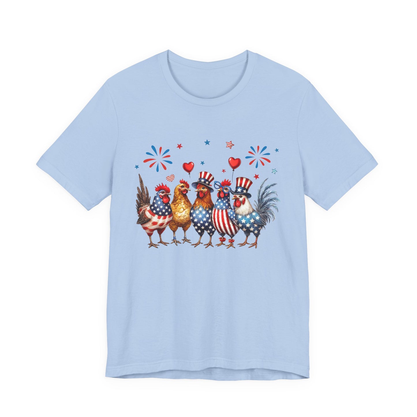 Chicken Patriotic Tee