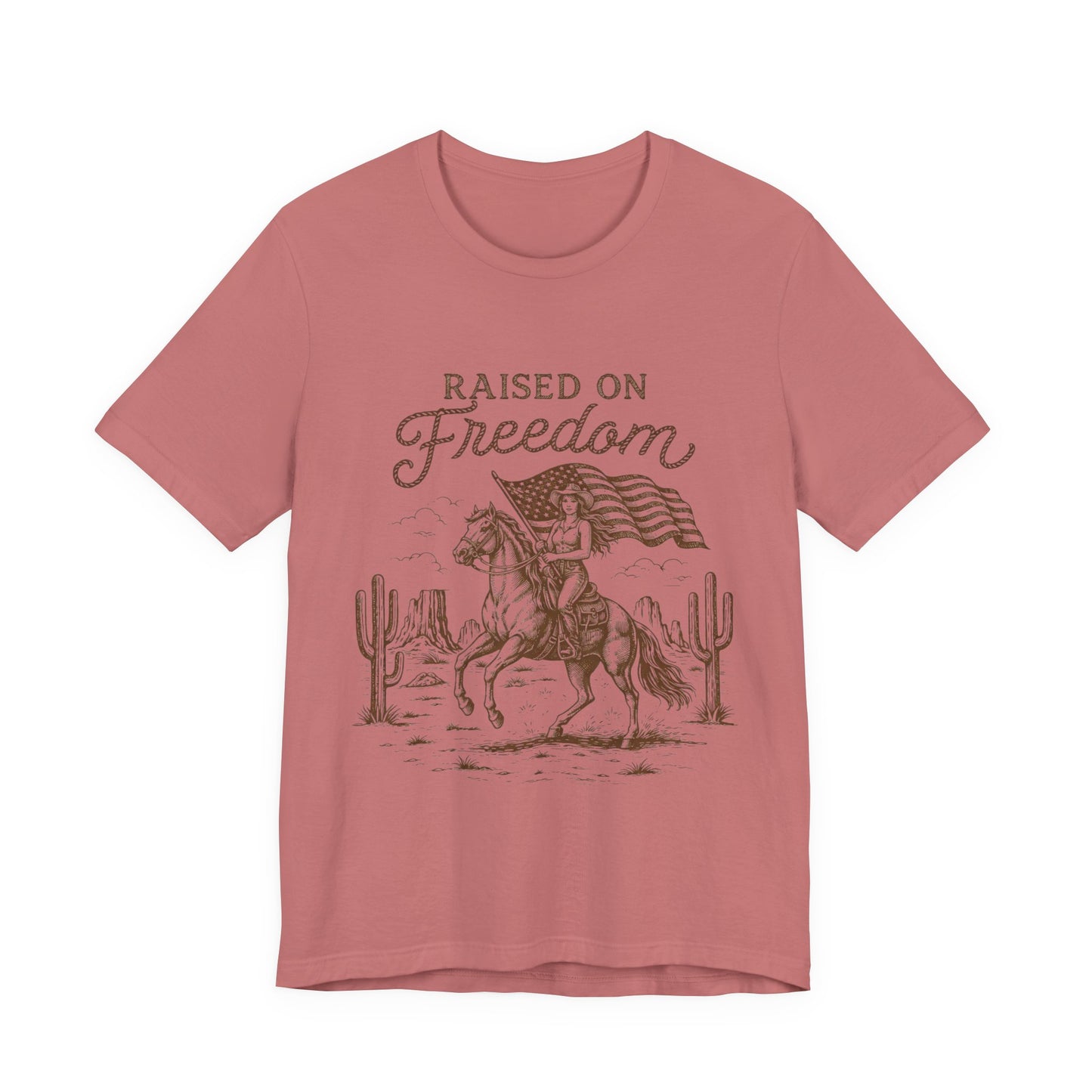 Raised on Freedom Western Tee