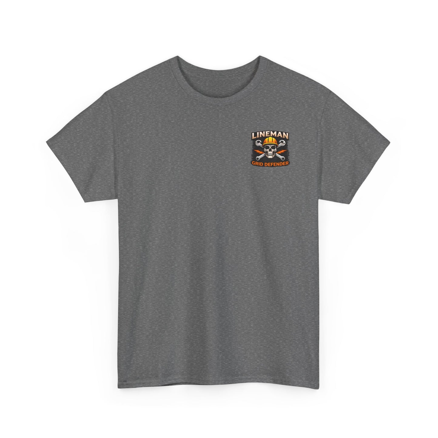 Lineman-Built to work-Born to climb Unisex Heavy Cotton Tee