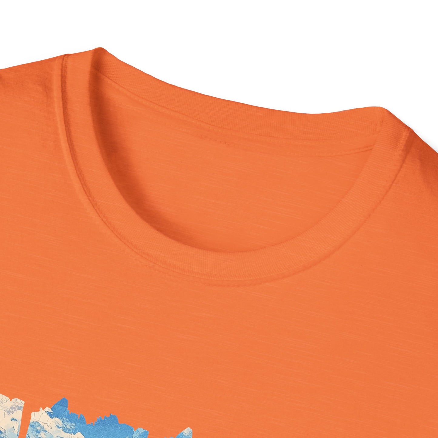 Wildflower Hills Scenic Tee — 'Live in It' Landscape Graphic T-Shirt