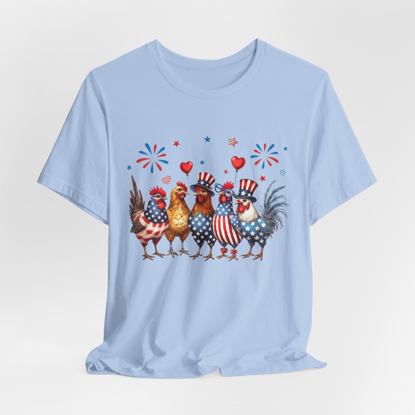 Chicken Patriotic Tee