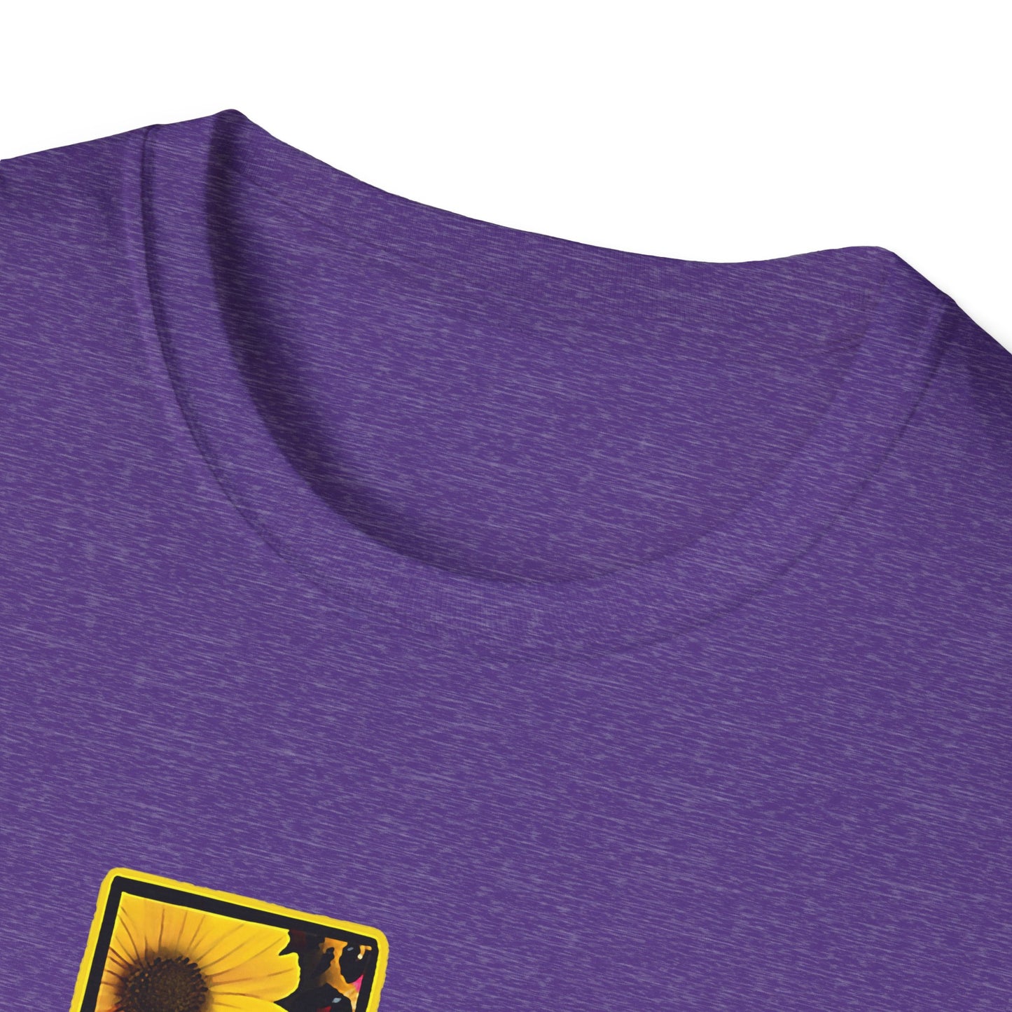 Texas Sunflower State T-Shirt — Floral Texas Map Graphic
