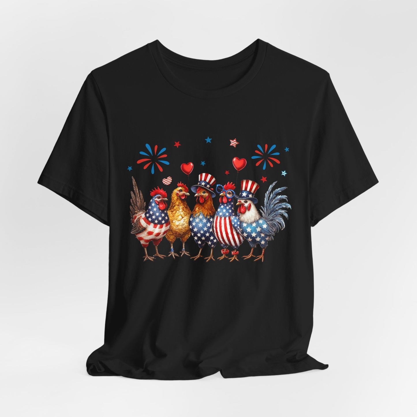 Chicken Patriotic Tee