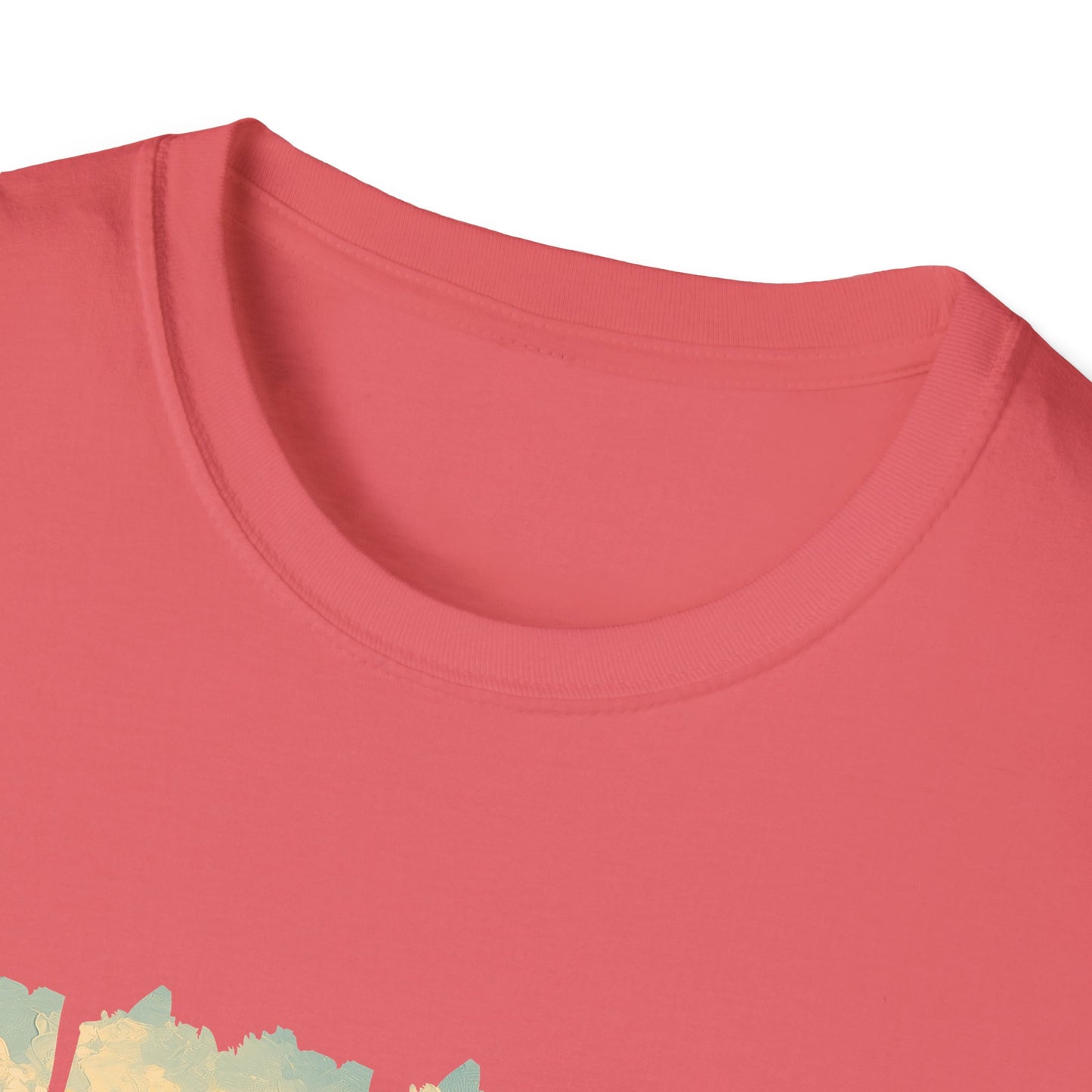 Mountain Meadow T-Shirt — Scenic Landscape Panel Tee
