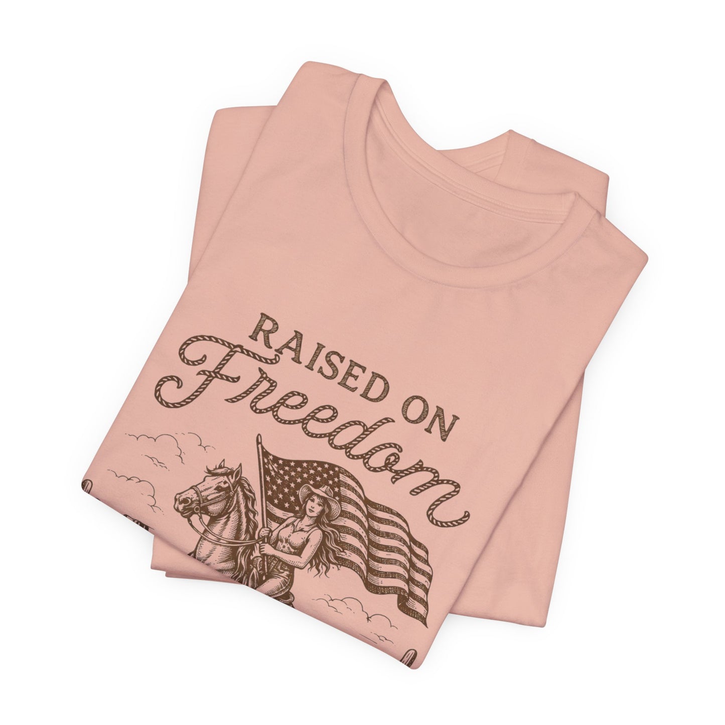 Raised on Freedom Western Tee