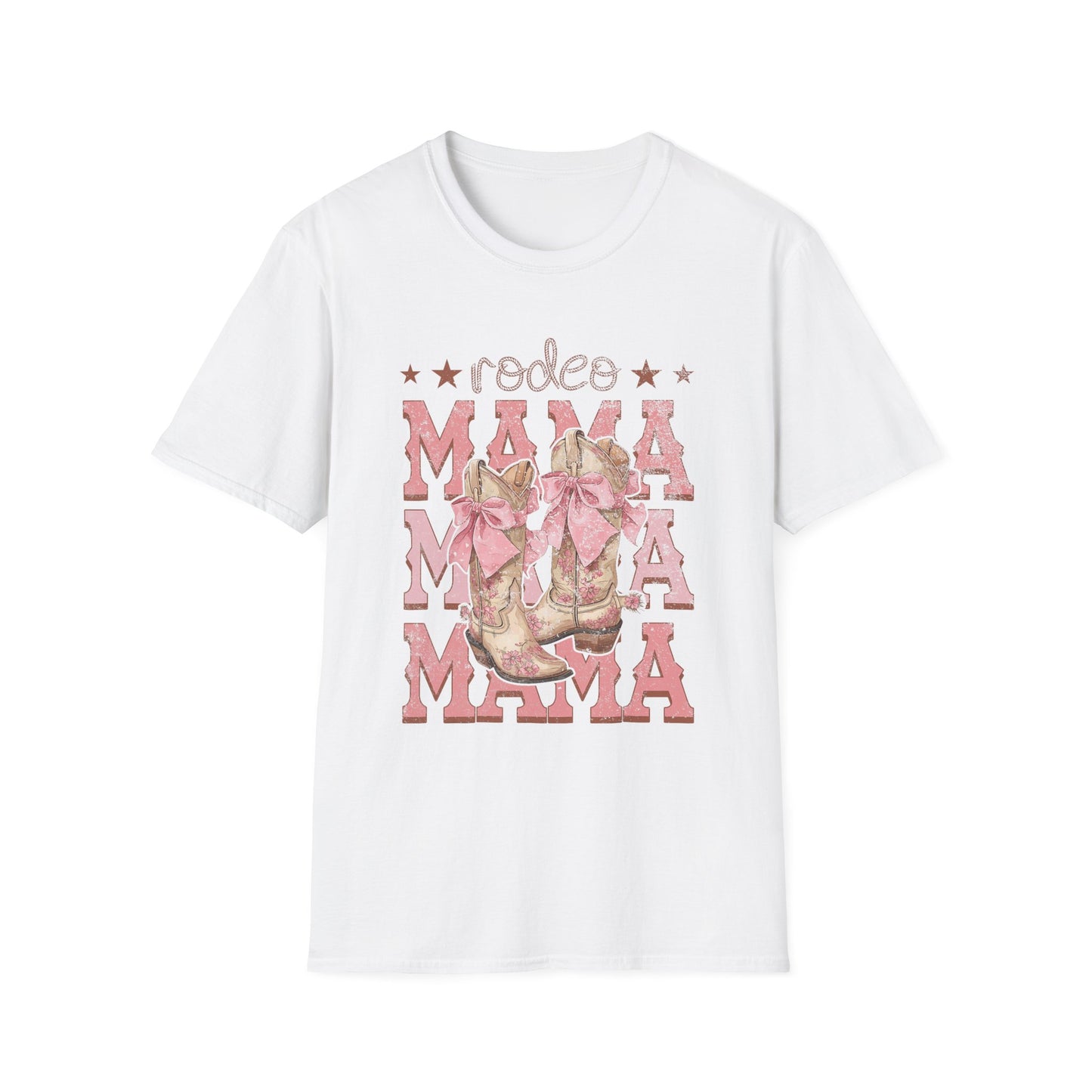 Rodeo Mama T-Shirt — Western Cowgirl Mom Graphic Tee