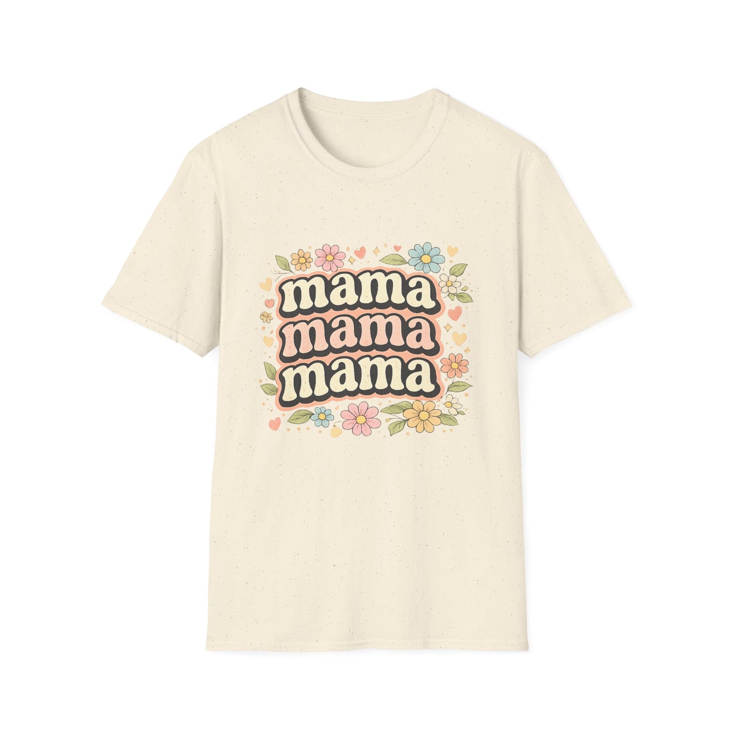 Mama Floral T-Shirt — Retro Mom Gift for Mother’s Day