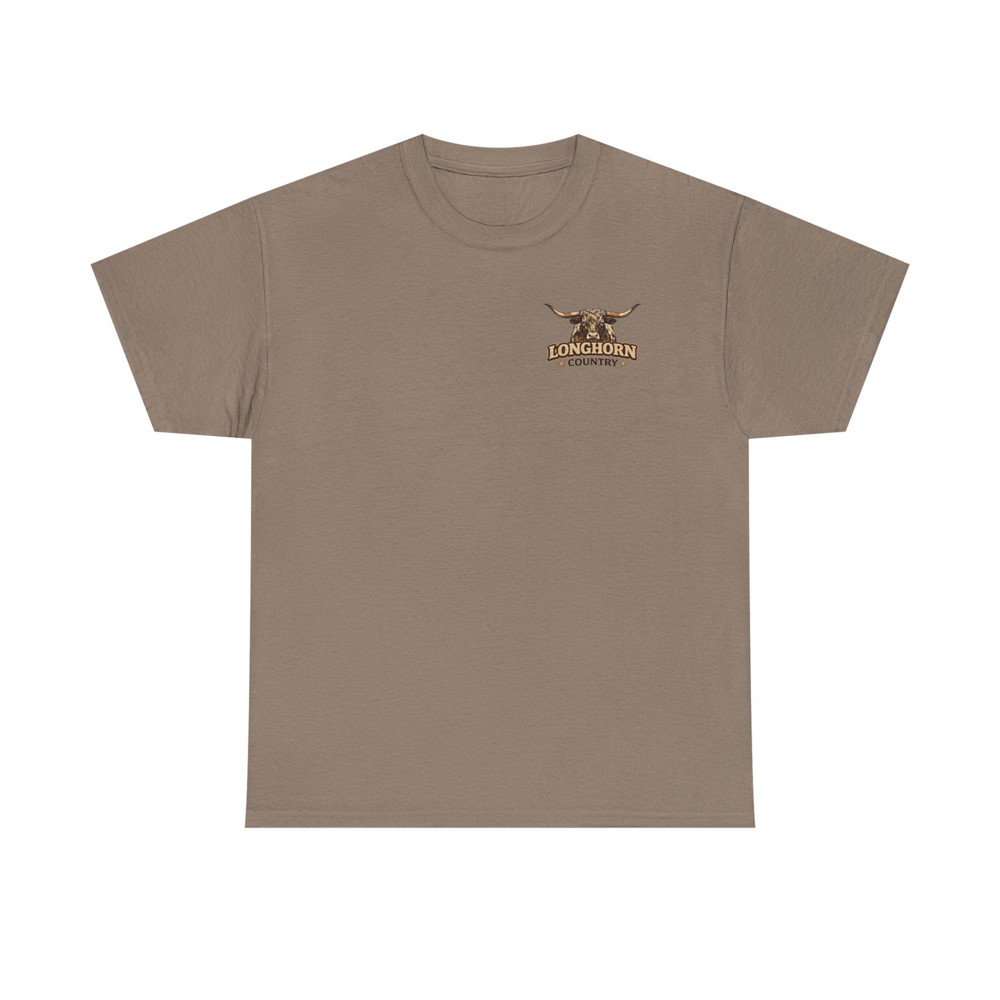Longhorn Country Tee — Western Bull Graphic T-Shirt