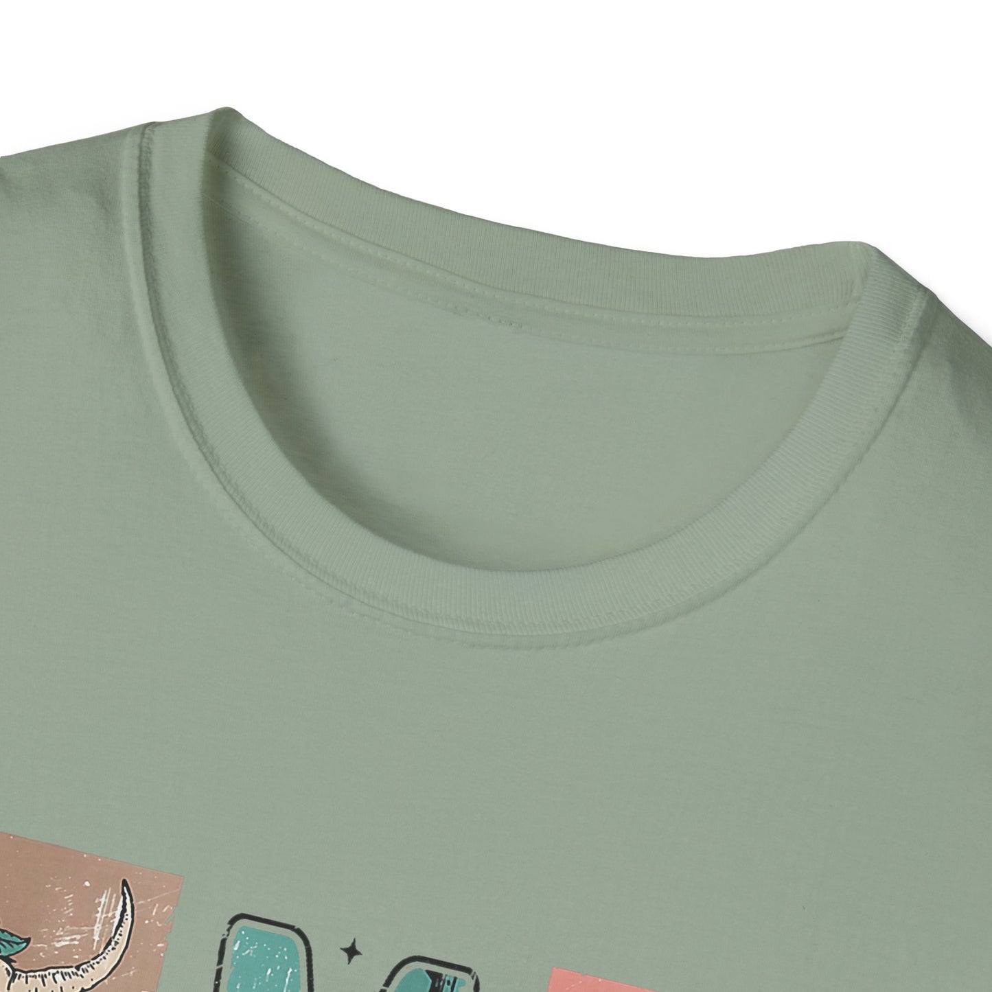 Mama Western Graphic T-Shirt — Cowgirl Boots, Hat & Floral Block Design