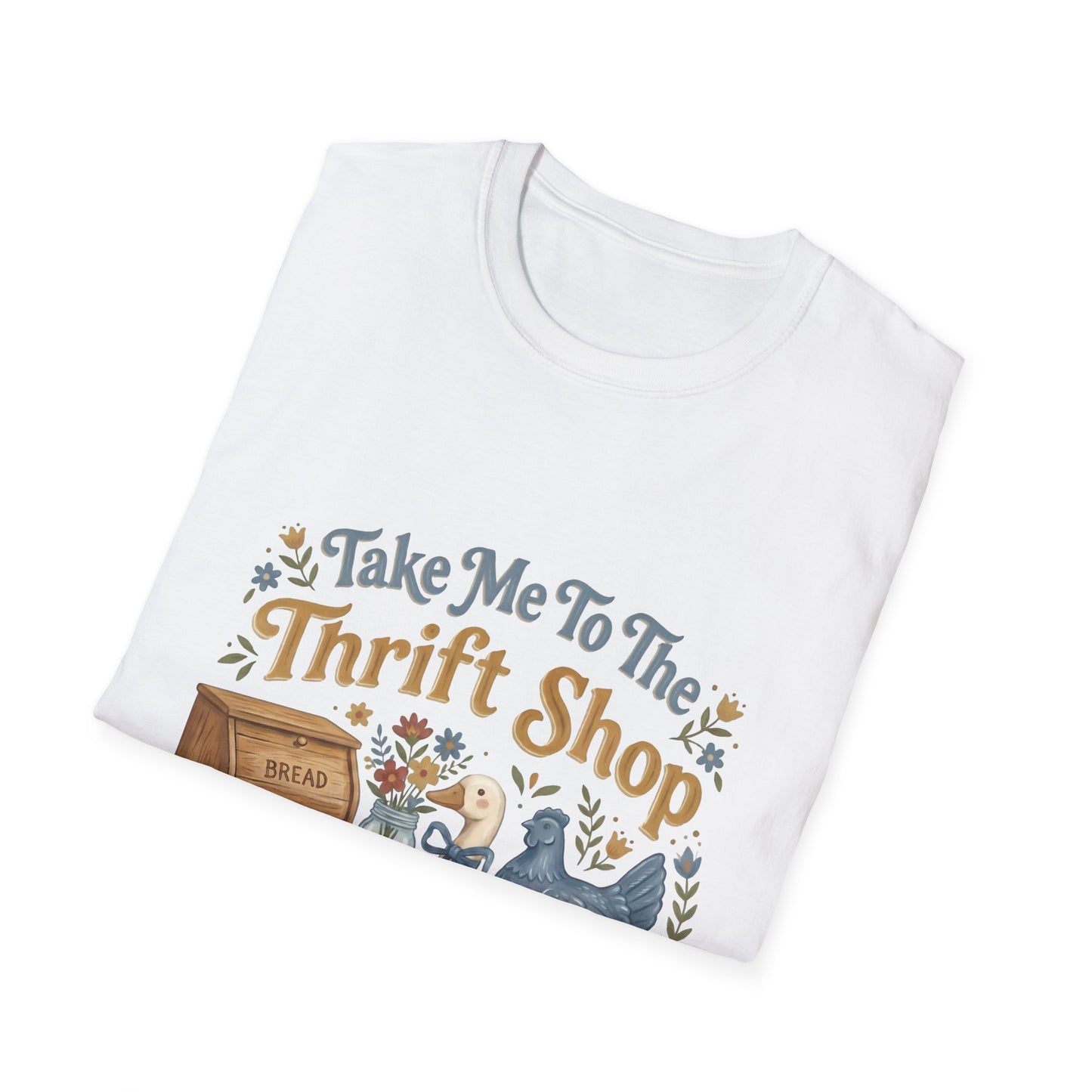 Take Me To The Thrift Shop T-Shirt – Vintage Thrifting Graphic Tee