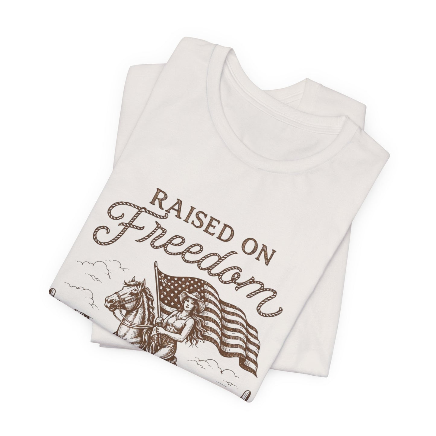 Raised on Freedom Western Tee