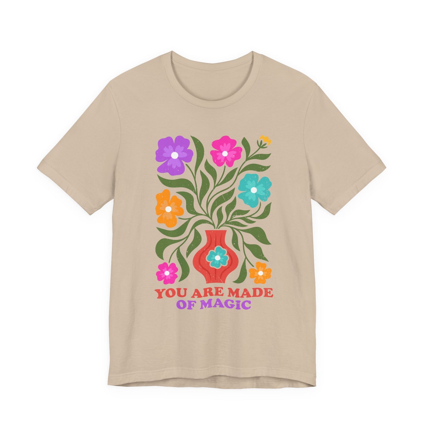 Floral 'You Are Made of Magic' Tee