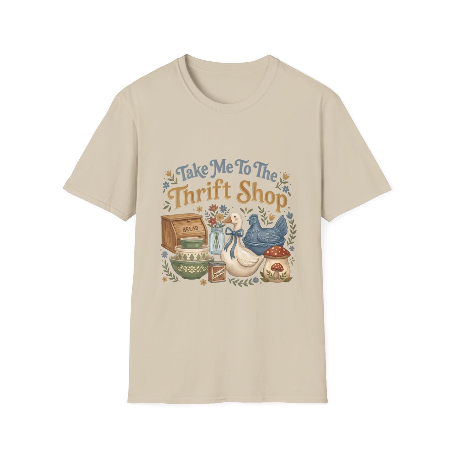 Take Me To The Thrift Shop T-Shirt – Vintage Thrifting Graphic Tee