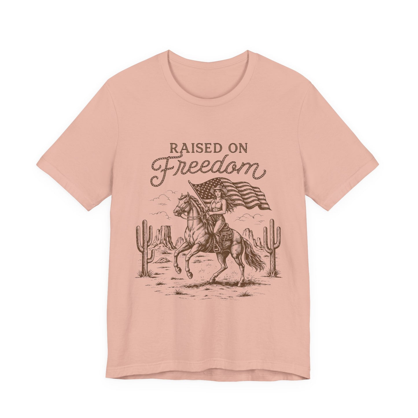 Raised on Freedom Western Tee