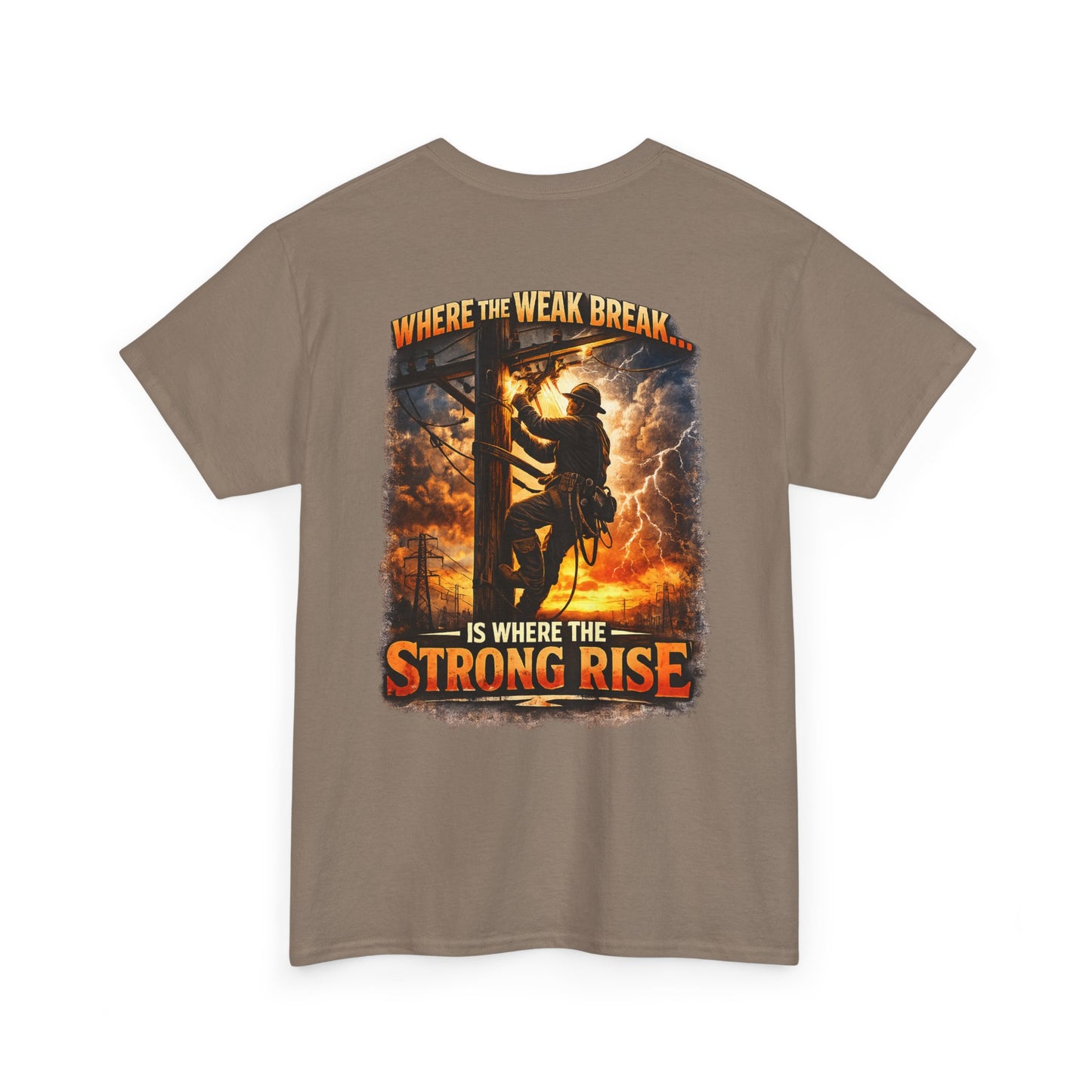 LINEMAN- Unisex Heavy Cotton Tee