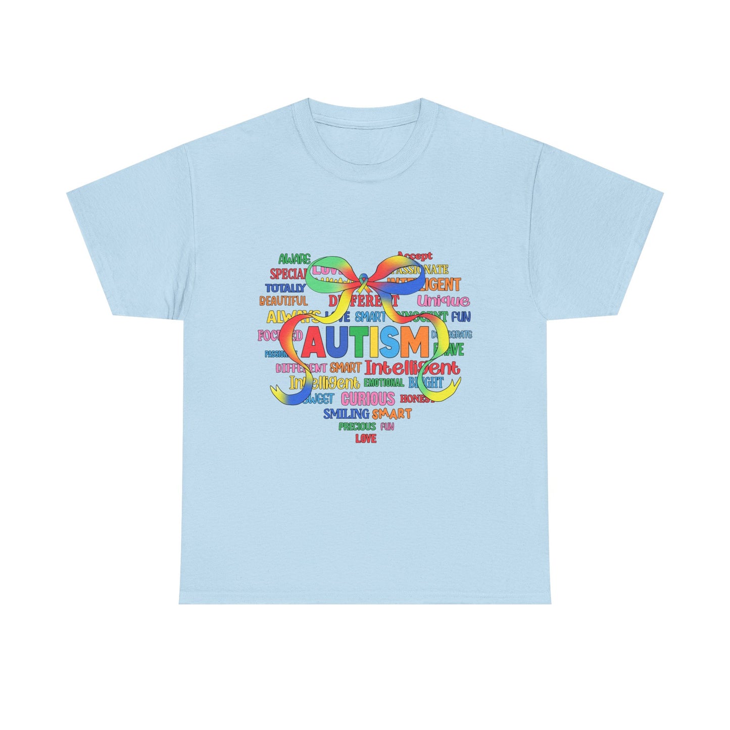 Autism Awareness Puzzle Heart T-Shirt – Colorful Support & Acceptance Tee