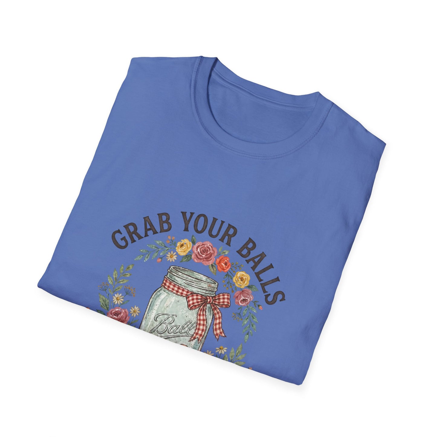 Grab Your Balls Mason Jar Canning T-Shirt — It's Canning Season Vintage Kitchen Tee