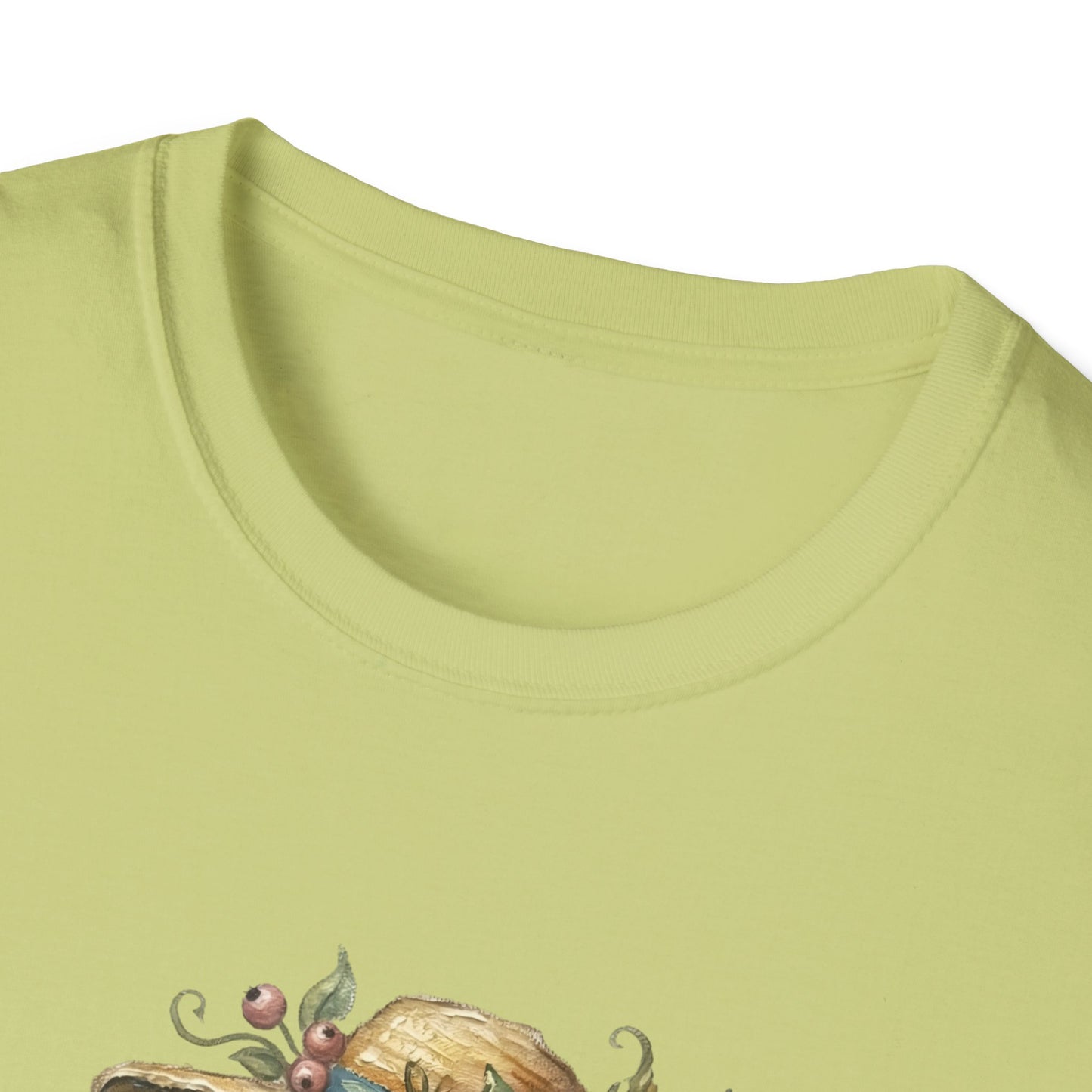 Garden Bird Tee — "There is a quiet peace to be found in the heart of the garden" Floral Bird T-Shirt