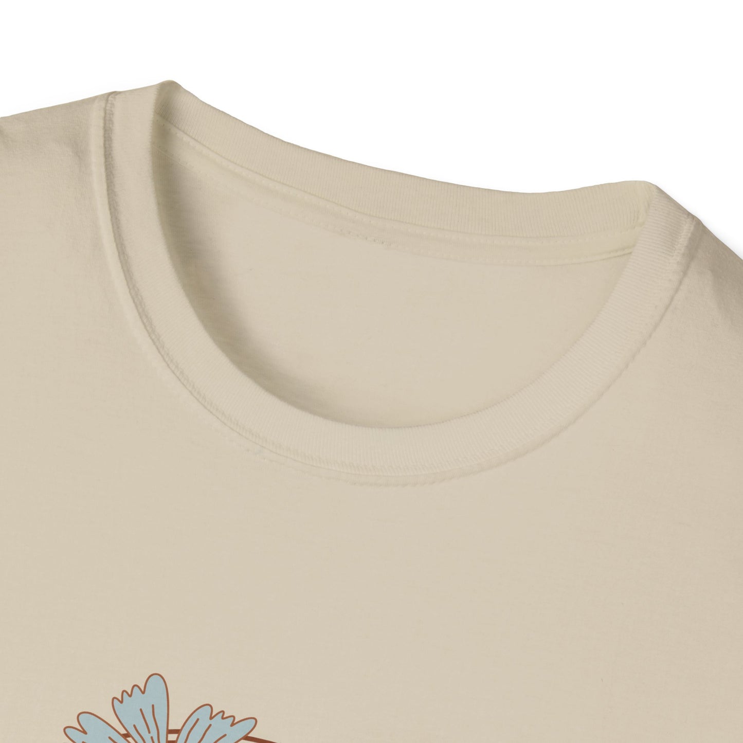 Nurse Floral Retro Tee — "NURSE" Vintage Flower Graphic T-Shirt