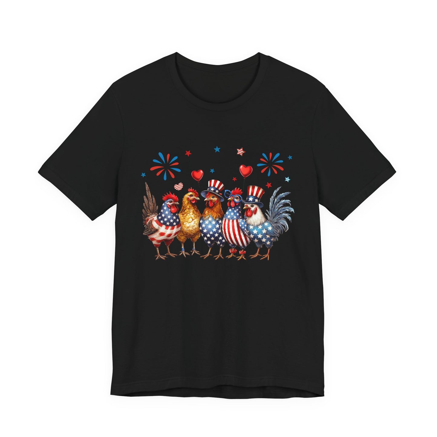 Chicken Patriotic Tee