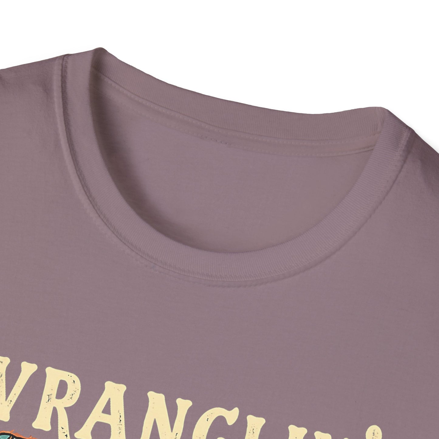 Wranglin' Real Cowboy T-Shirt — Retro Western Rodeo Graphic Tee