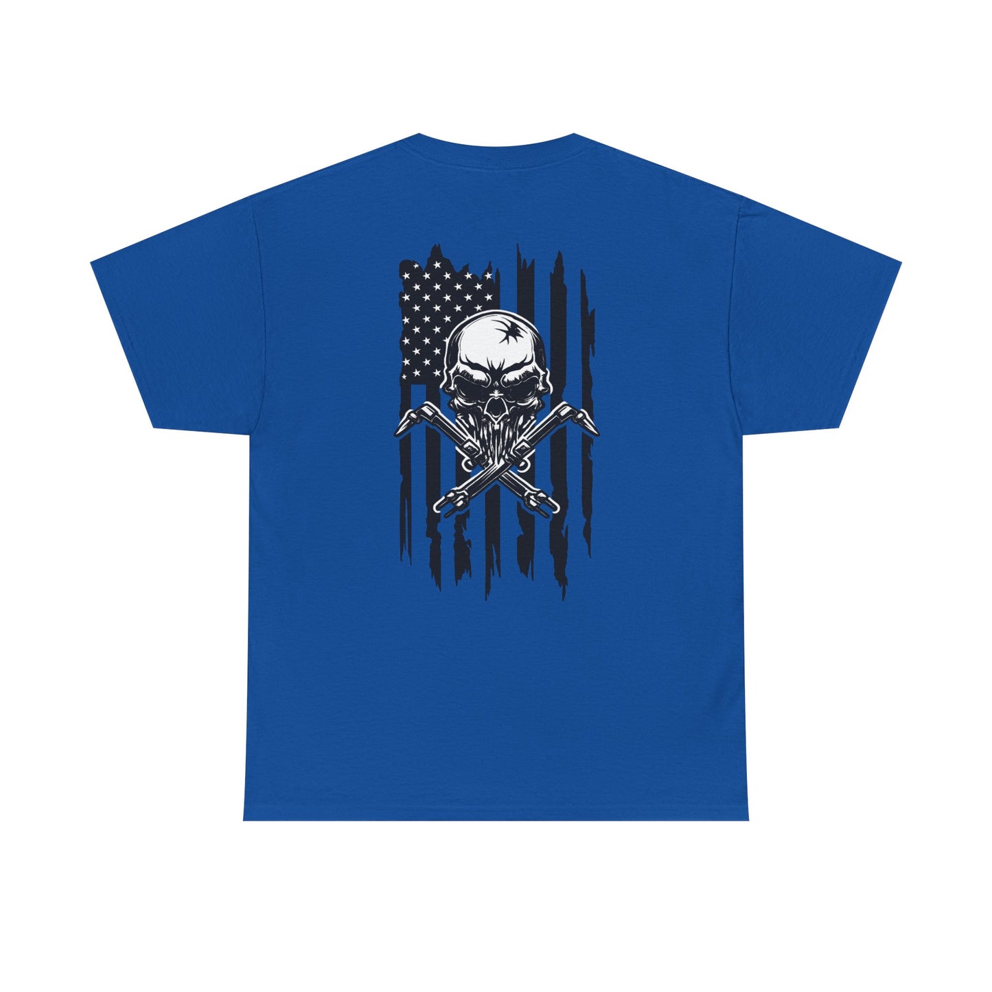 Welding “Hood Life” American Flag Tee