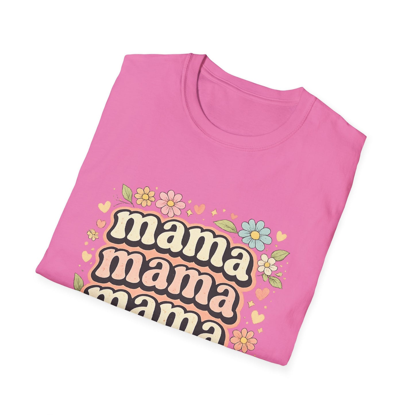Mama Floral T-Shirt — Retro Mom Gift for Mother’s Day