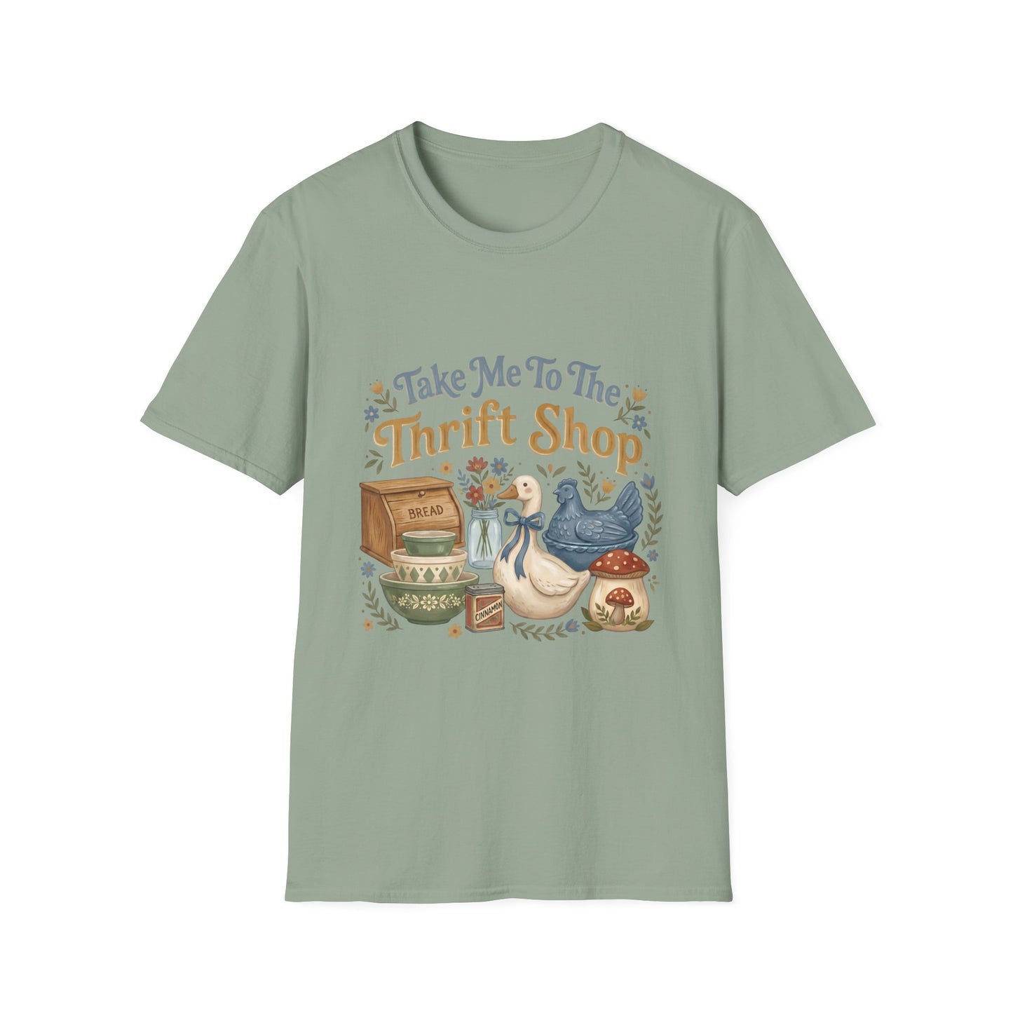 Take Me To The Thrift Shop T-Shirt – Vintage Thrifting Graphic Tee
