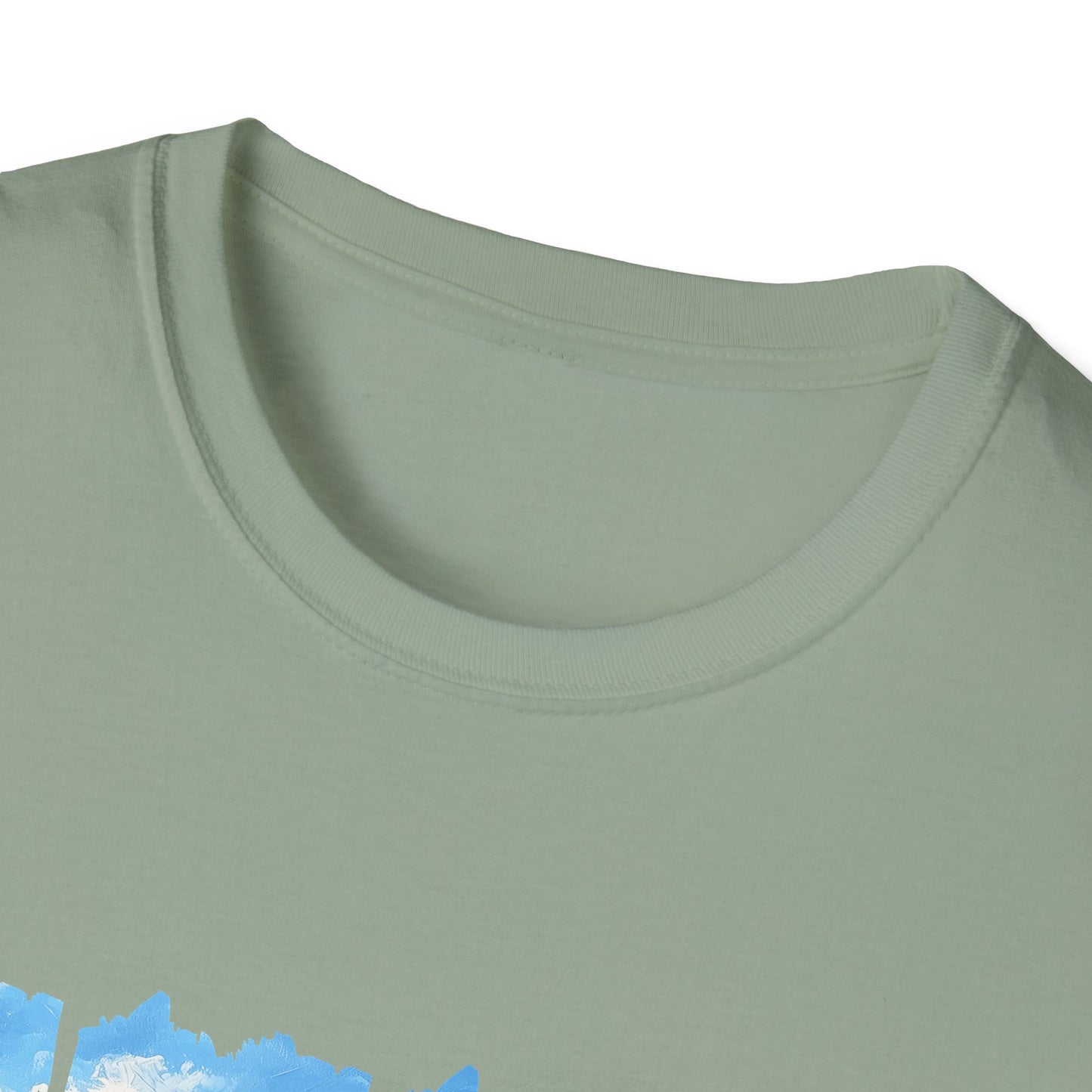 Resurrection Cross Landscape T‑Shirt — Christian Easter Faith Tee