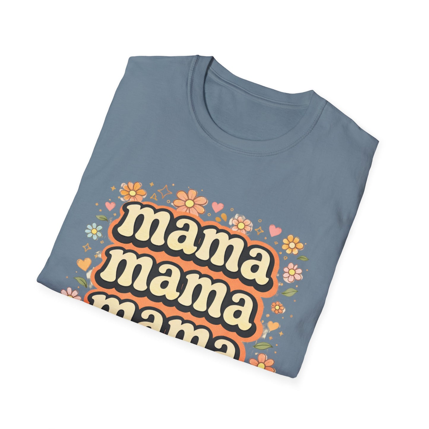 Mama Floral T‑Shirt — Retro Flower Mother's Day Tee