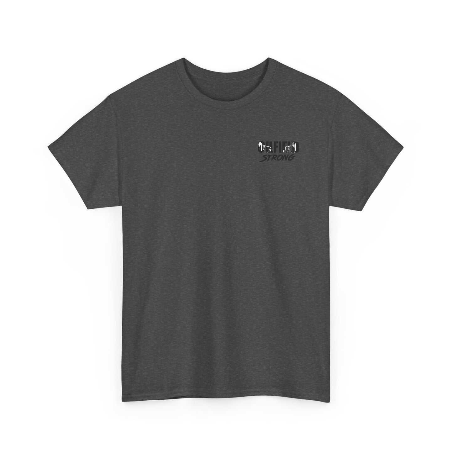 Oilfield Flag Tee — American Oil Rig Graphic T-Shirt