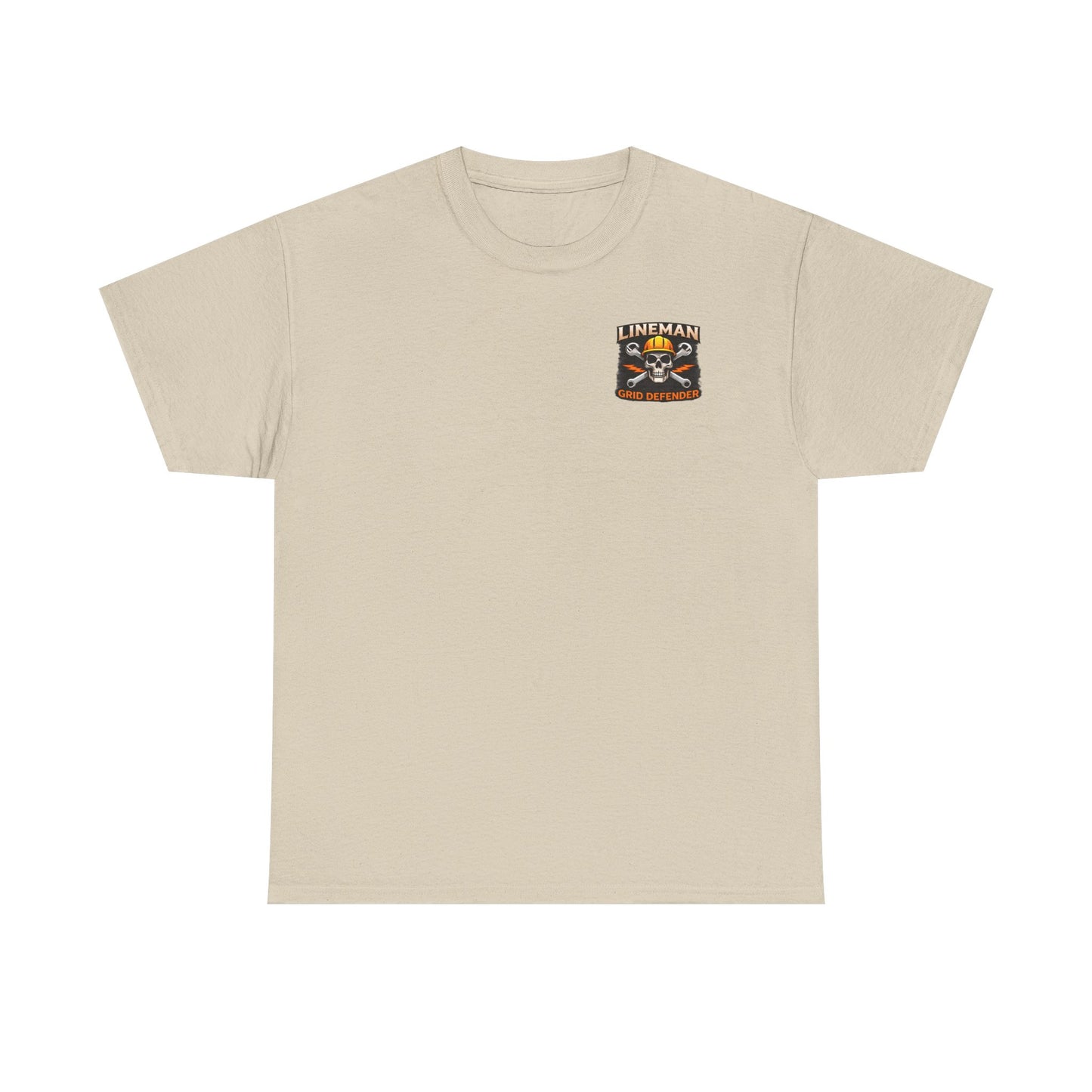 Lineman-Built to work-Born to climb Unisex Heavy Cotton Tee