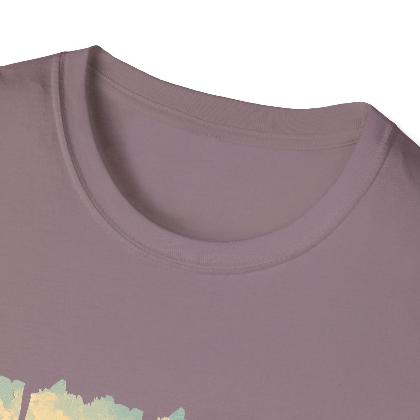 Mountain Meadow T-Shirt — Scenic Landscape Panel Tee