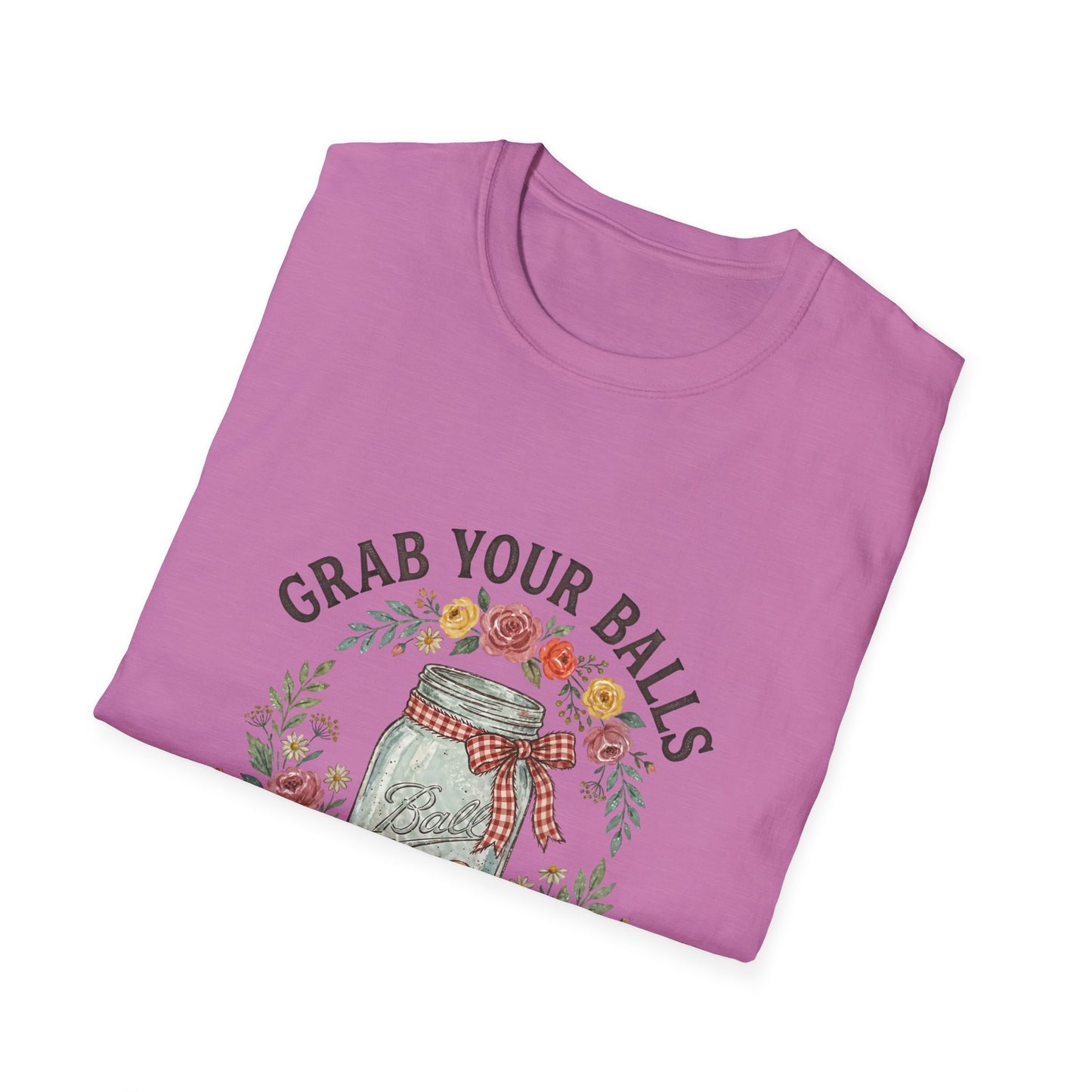 Grab Your Balls Mason Jar Canning T-Shirt — It's Canning Season Vintage Kitchen Tee