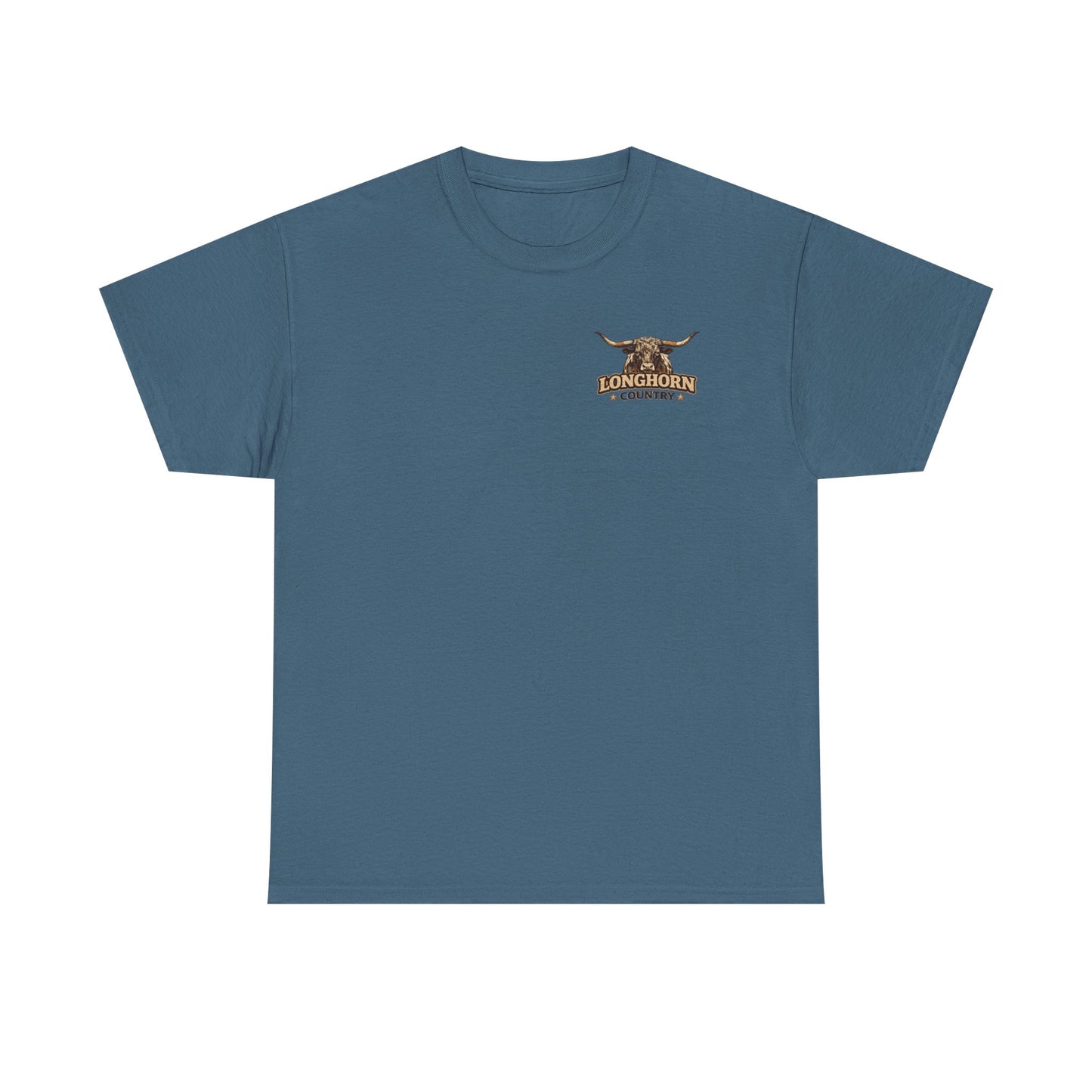 Longhorn Country Tee — Western Bull Graphic T-Shirt