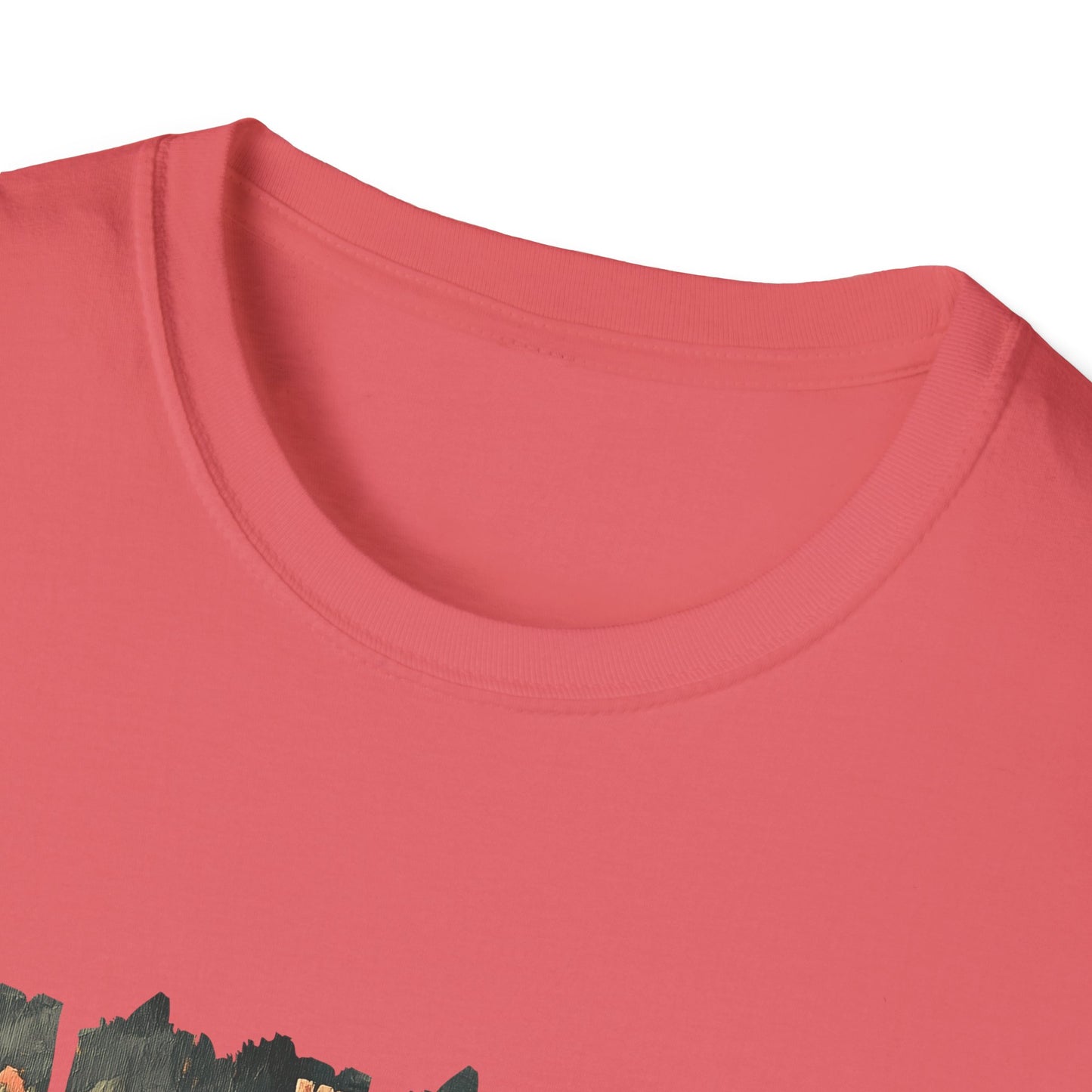 Floral Wooden Cross T-Shirt — Roses & Faith Christian Graphic Tee