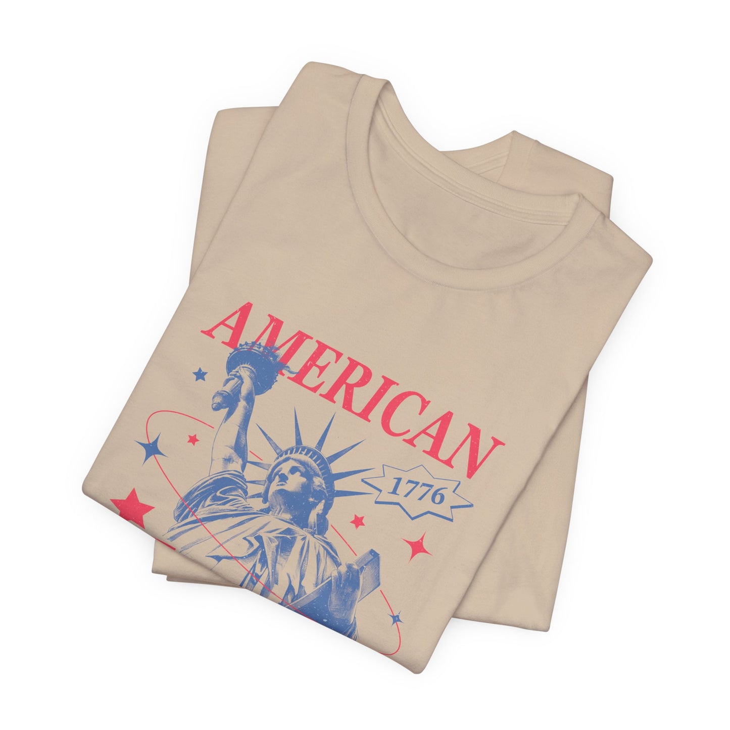 Liberty 'Land of the Free' T‑Shirt — Statue of Liberty Patriotic 1776 Tee