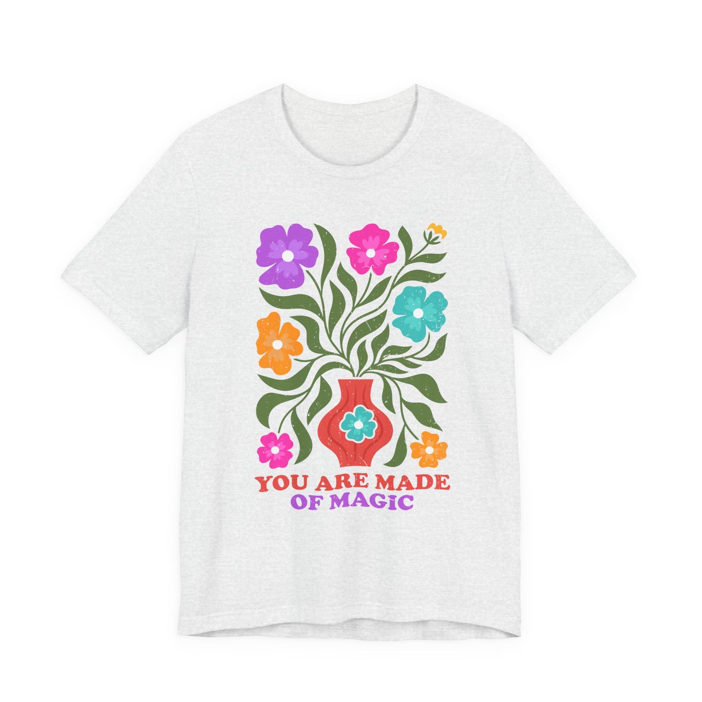 Floral 'You Are Made of Magic' Tee