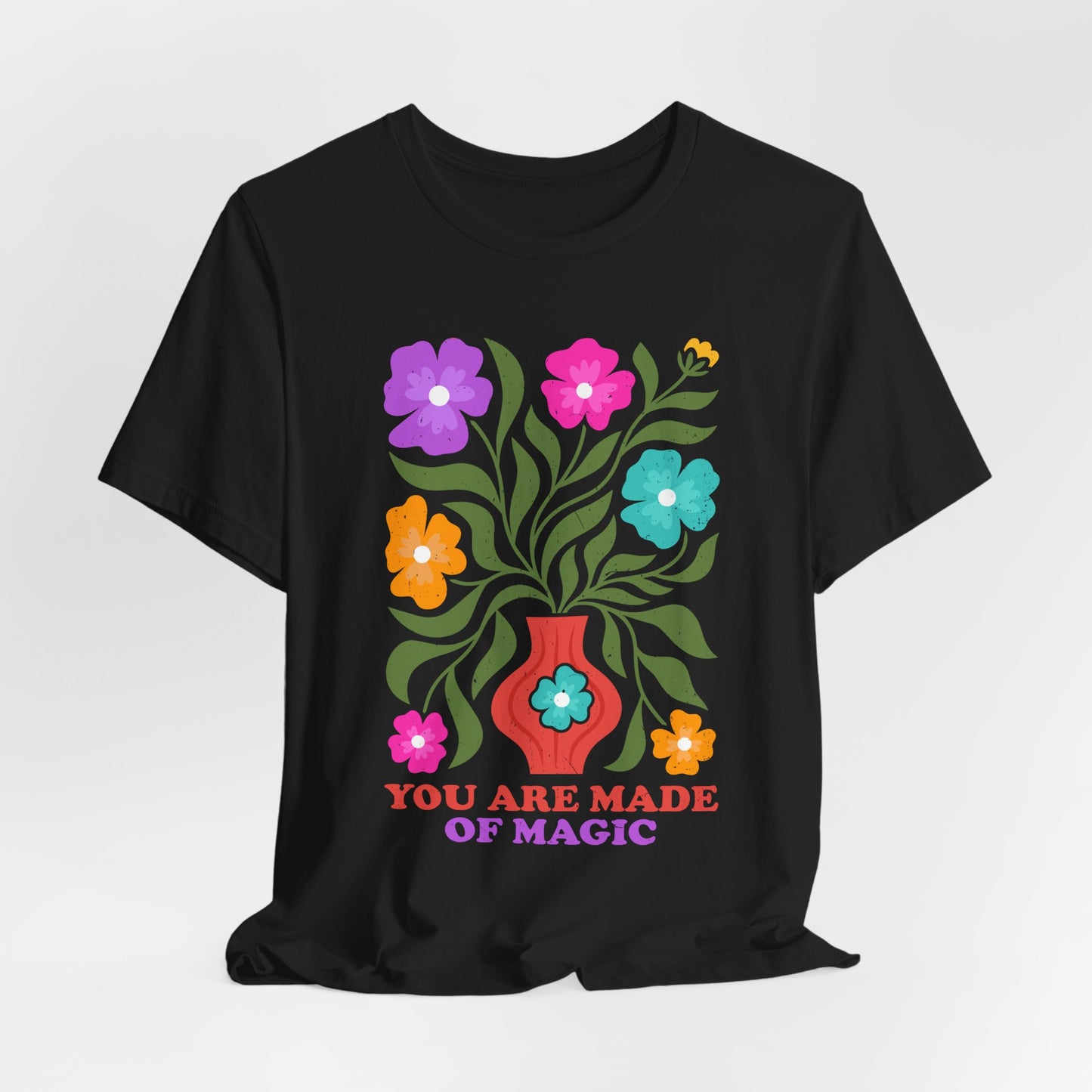 Floral 'You Are Made of Magic' Tee