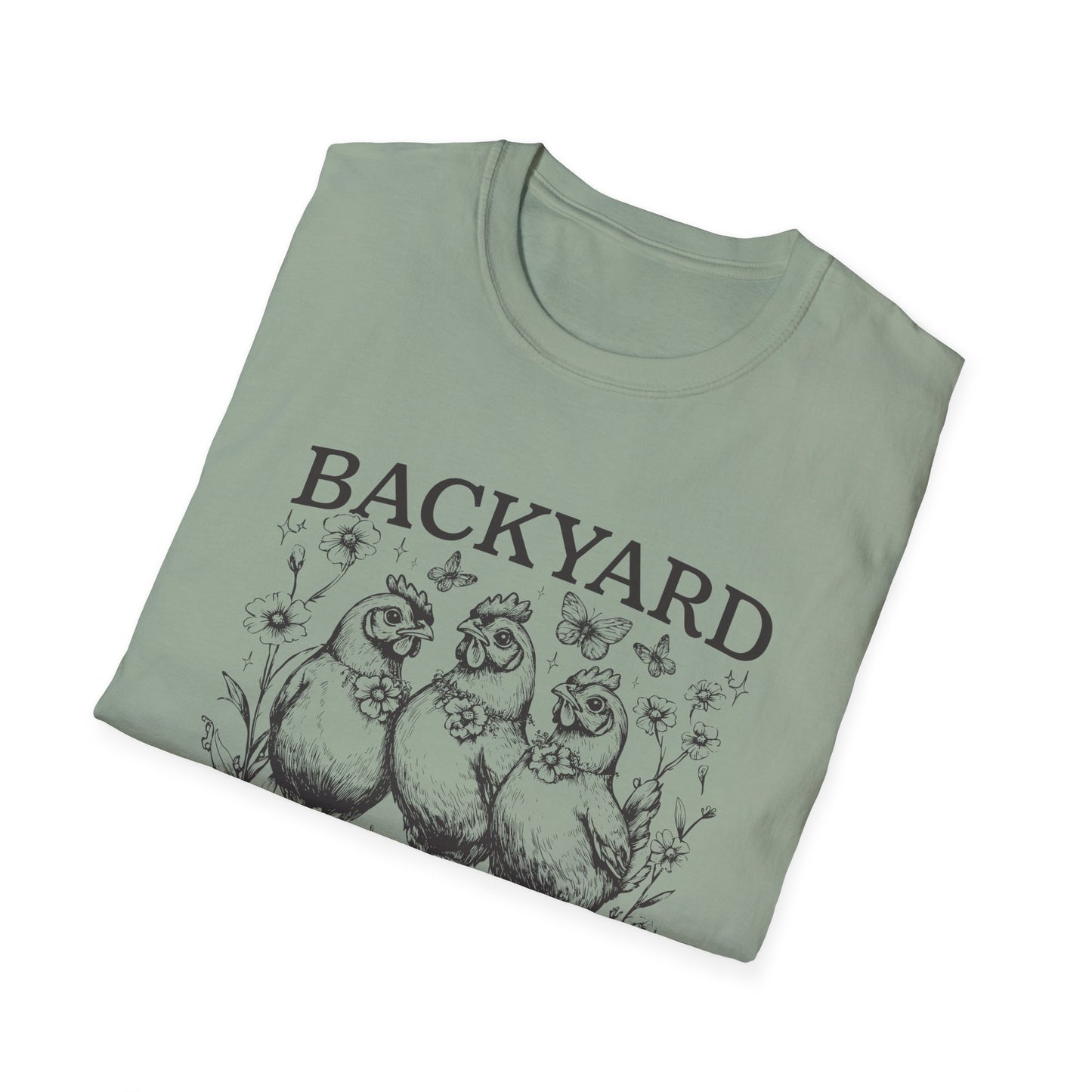 Backyard Coop Club T-Shirt — 'Ladies Only' Vintage Chicken Farm Tee