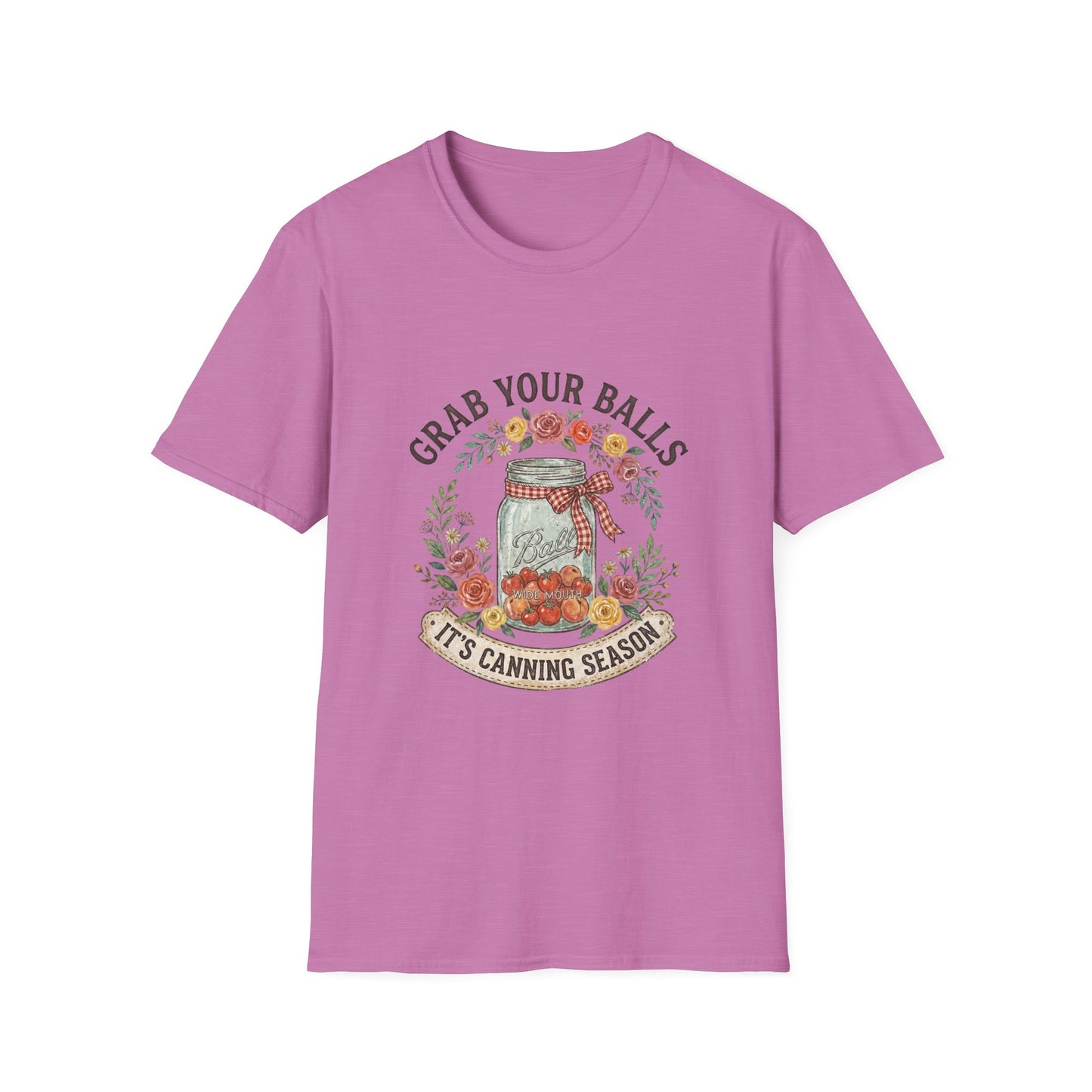 Grab Your Balls Mason Jar Canning T-Shirt — It's Canning Season Vintage Kitchen Tee