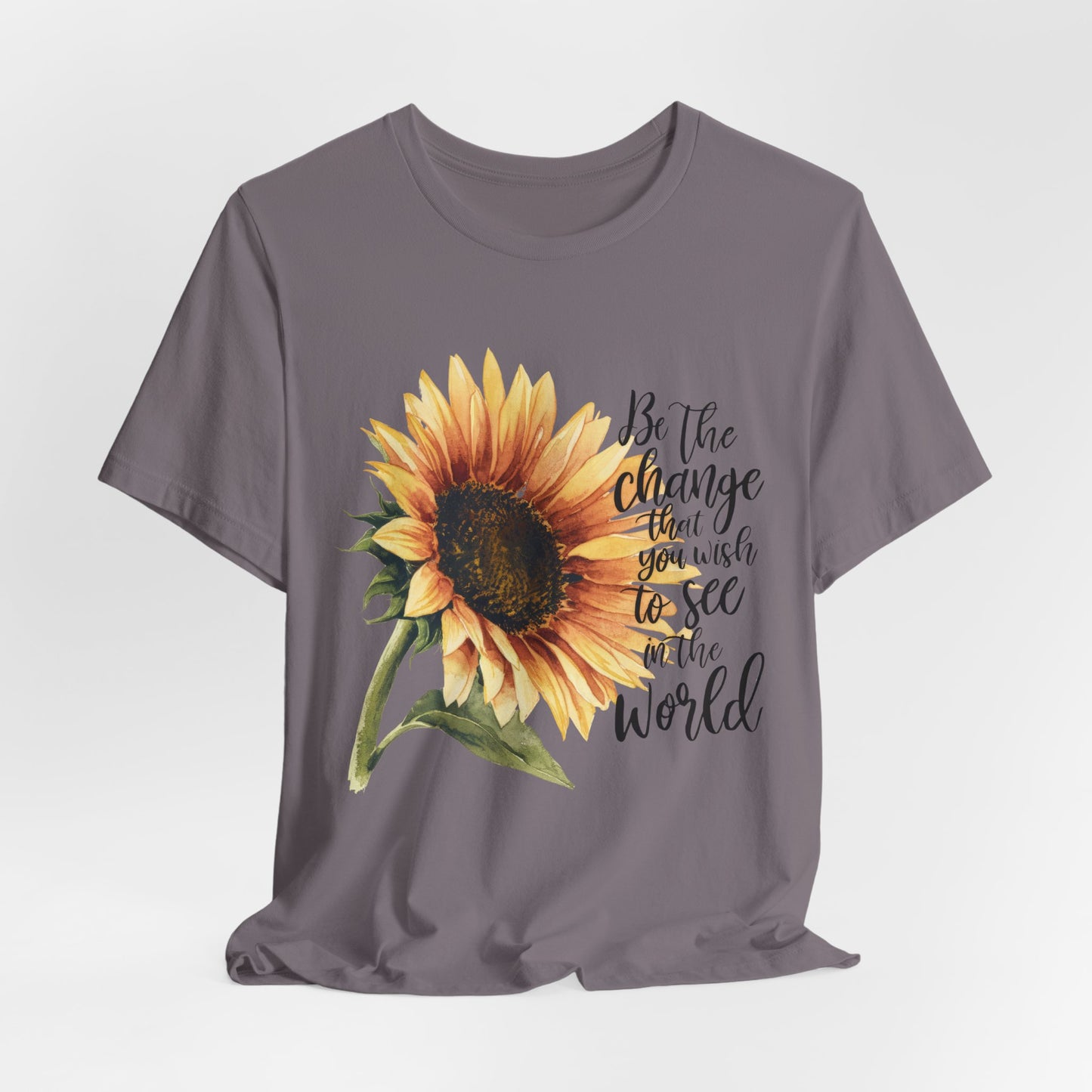 Sunflower "Be the Change" T‑Shirt