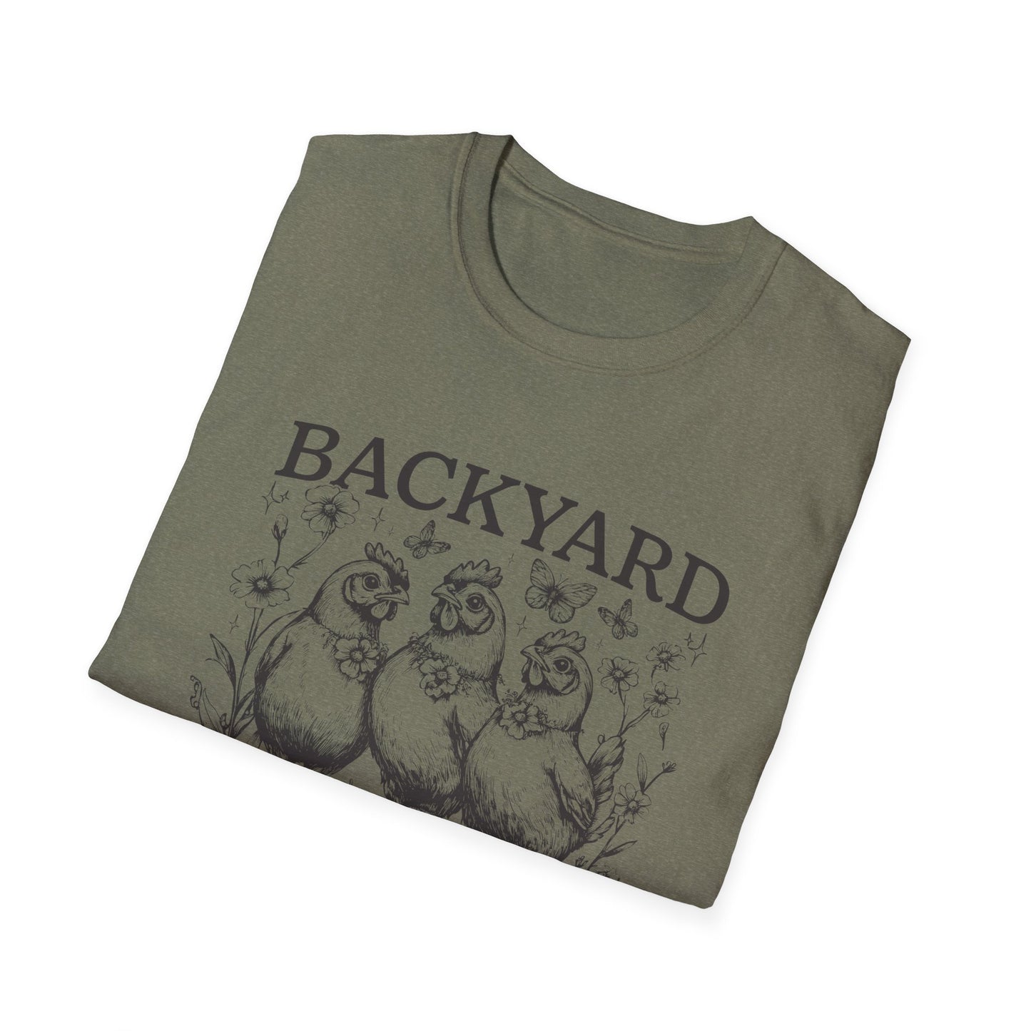 Backyard Coop Club T-Shirt — 'Ladies Only' Vintage Chicken Farm Tee