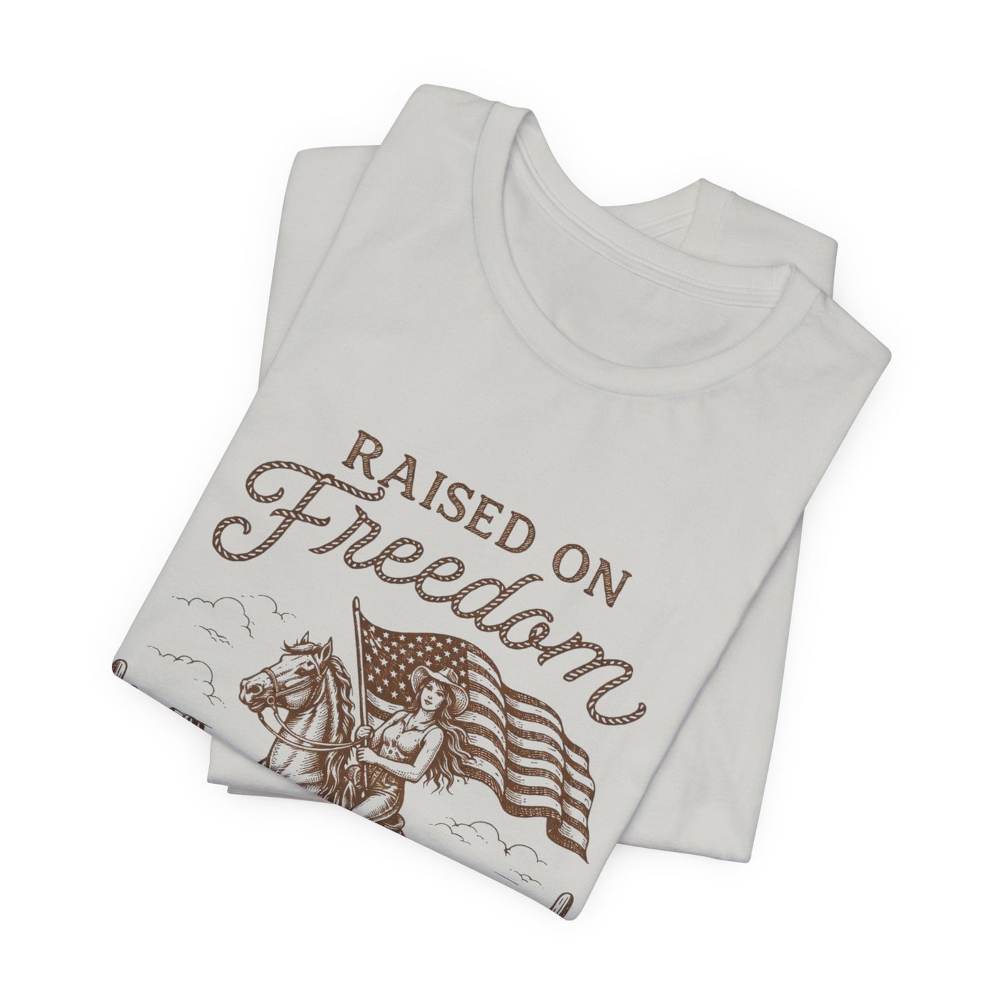 Raised on Freedom Western Tee