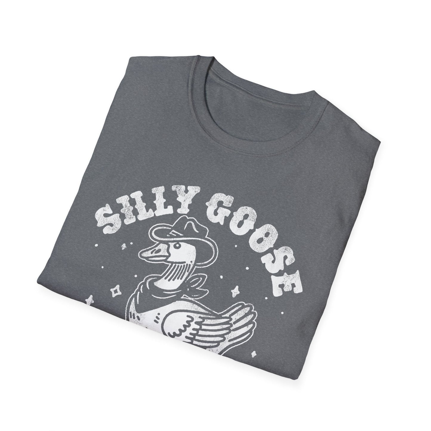 Silly Goose T-Shirt — Retro Cartoon Goose 'On the Loose' Graphic Tee