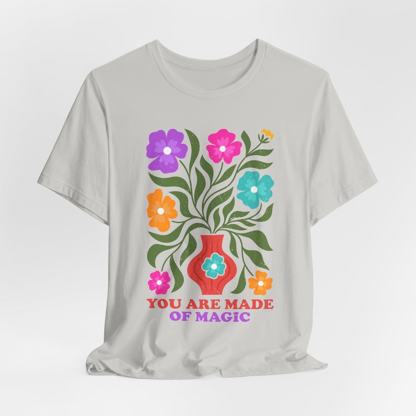 Floral 'You Are Made of Magic' Tee